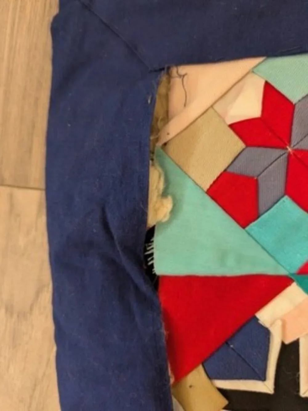 Vintage Chinese Embroidered Patchwork Quilt Blanket Dragon Panda Silk Throw